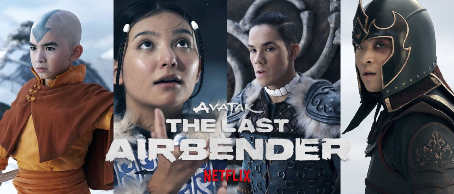 aang sokka katara zuo netflix banner